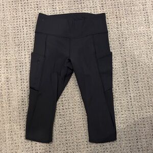 Athleta Black Leggings with Pockets